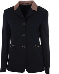 Produktbild von Reitjacke Flags&Cup Elise für Damen in Schwarz aus Polyester Größe 40