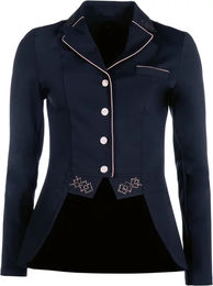 Reitjacke HKM Audrey Damen Schwarz Blau Größe 38 – Bild 1 von 1
