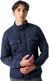 Produktbild von Reitjacke PS of Sweden Nash für Herren wasserabweisend Blau Silber Größe M