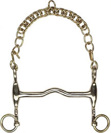 Produktbild von Reitkandare Feeling aus Metall in Gold