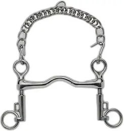 Produktbild von Reitkandare Feeling Gebiss aus Edelstahl in Silber