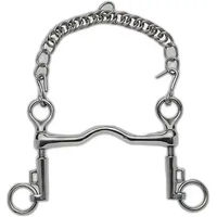 Produktbild von Reitkandare Feeling Gebiss aus Edelstahl in Silber