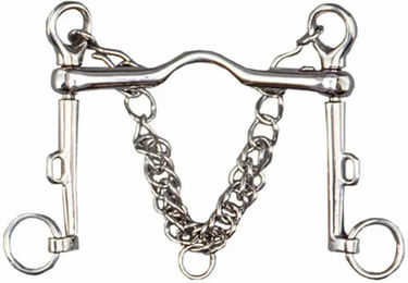 Produktbild von Reitkandare Tattini aus Edelstahl in Silber