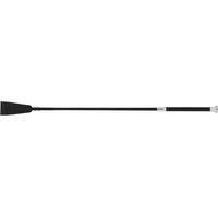 Produktbild von Reitkrawatte Whip & Go Sherme aus Kunstleder in Schwarz