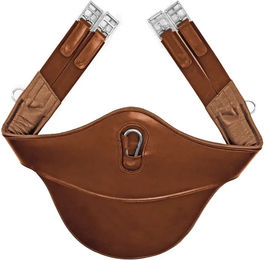 Produktbild von Reitlatzgurt Supreme aus Leder in Braun