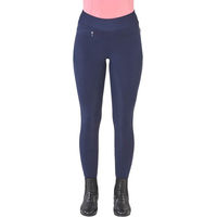 Produktbild von Reitleggings Damen Epic Fit Lace Full-Grip Reithose mit Vollbesatz Navy Größe 40