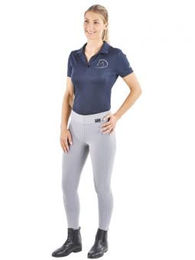 Reitleggings Damen Passion Full-Grip Grau Größe 40 – Bild 1 von 1
