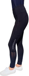 Reitleggings Full Grip Damen Horsenjoy Aviana Schwarz Größe 34 – Bild 1 von 1