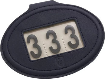 Produktbild von Reitnummernhalter Pin By Wilton Medium Blau aus Kunstleder