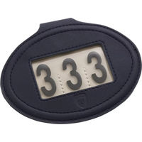 Produktbild von Reitnummernhalter Pin By Wilton Medium Blau aus Kunstleder