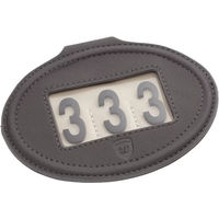 Produktbild von Reitnummernhalter Pin By Wilton Medium Grau aus Kunstleder