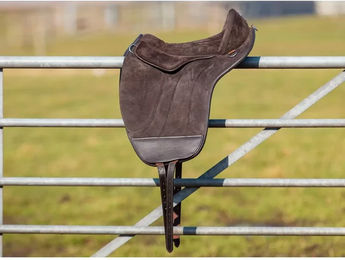 Reitsattel Edix Saddles Union aus Leder in Braun Größe XL – Bild 1 von 1