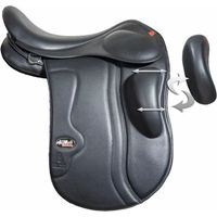 Produktbild von Reitsattel Karlslund KneeFit Schwarz 17 Zoll/46 cm