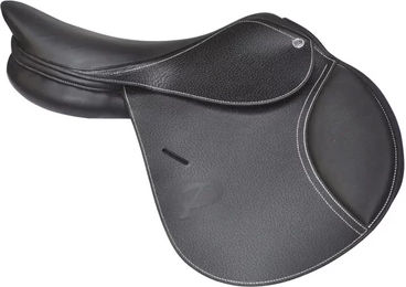 Produktbild von Reitsattel Privilège Equitation La Baule aus Leder für Ponys in Schwarz