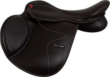Produktbild von Reitsattel Pro-Light Modell Roma aus Kunstleder in Schwarz oder Braun