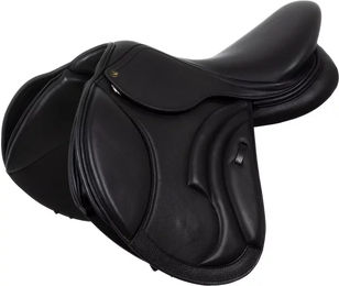 Produktbild von Reitsattel Supreme Las Vegas aus Leder Schwarz 17,5 Zoll