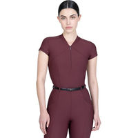 Produktbild von Reitshirt Damen Halo Funktionsshirt Rosewood Größe L