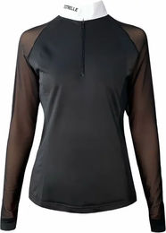 Produktbild von Reitshirt Estrelle Equestrian Grace Damen Schwarz Größe 36