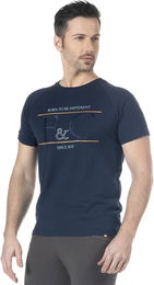 Produktbild von Reitshirt Flags&Cup für Herren aus Baumwolle Blau 12 Jahre