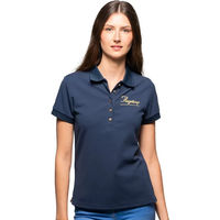 Produktbild von Reitshirt Flags&Cup Rosalia für Damen in Rosa und Blau aus Polyester Größe M
