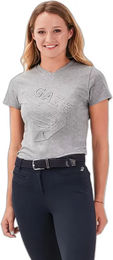 Produktbild von Reitshirt Gaze Jazzie für Damen in Grau Grösse XS