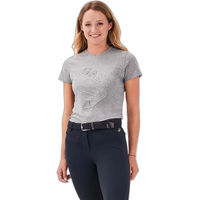 Produktbild von Reitshirt Gaze Jazzie für Damen in Grau Grösse XS
