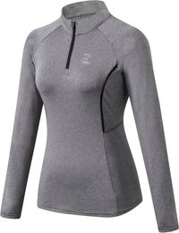 Produktbild von Reitshirt York Agnes Damen Grau Polyester Größe S
