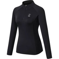 Produktbild von Reitshirt York Agnes Damen Schwarz Polyester Größe L