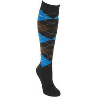 Produktbild von Reitsocken Covalliero Brescia Unisex Blau Bunt Größe 34/36