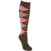 Produktbild von Reitsocken Covalliero Brescia Unisex Braun Bunt Größe 36/39