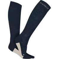 Produktbild von Reitsocken Damen Flags&Cup Akaa Blau Polyester Größe 33/35