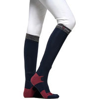 Produktbild von Reitsocken Damen Flags&Cup Roca Blau Größe 36/38