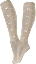 Produktbild von Reitsocken Damen JAD Attack Brenda aus Baumwolle Beige Größe 35/38