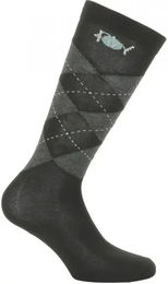 Produktbild von Reitsocken Riding World Losange Schwarz Unisex Größe 42/45 aus Polyester