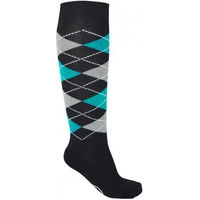 Produktbild von Reitsocken York Karo Unisex aus Polyester Größe 32/34