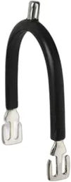 Produktbild von Reitsporn Sefton aus Edelstahl in Silber oder Schwarz 15 mm Unisex