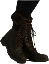 Produktbild von Reitstiefel Damen Flags&Cup Karkola aus Leder Braun Winter Größe 40