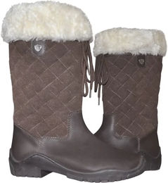 Produktbild von Reitstiefel Damen Flags&Cup Nunavik aus Leder Braun Winter Größe 40