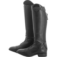 Produktbild von Reitstiefel Eden by Penelope Softy für Mädchen aus Kunstleder in Schwarz oder Silber Größe 34