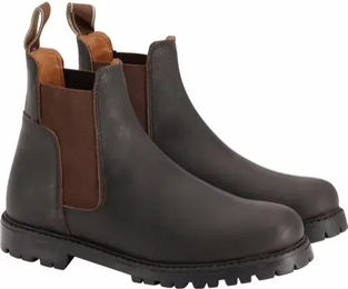 Produktbild von Reitstiefel Equipage Milano aus Leder für Damen und Herren in Schwarz oder Braun Größe 46