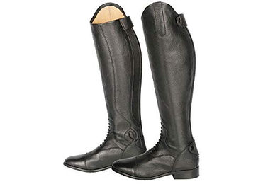 Reitstiefel Harry's Horse Donalelli aus Leder Schwarz Größe M – Bild 1 von 5