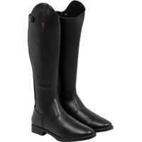 Produktbild von Reitstiefel Supreme aus Leder mit glattem Schaft in Schwarz Unisex Größe 37