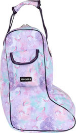 Produktbild von Reitstiefeltasche Equipage Jasmin für Mädchen in Silber Lila Bunt