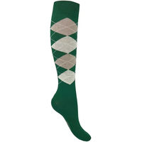 Produktbild von Reitstrümpfe York Karo Grün Unisex 35/37 aus Polyester