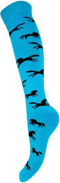 Produktbild von Reitstrümpfe York Koniki Blau Unisex Größe 35/37 aus Polyester