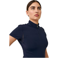 Produktbild von Reittrikot PS of Sweden Everly Damen mit 1/2 Reißverschluss Blau XL