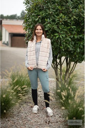 Produktbild von Reitweste Damen Ju & Pa fourrure Virginie in Beige