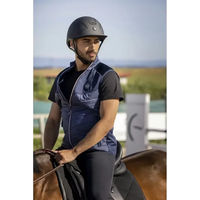 Produktbild von Reitweste Equithème Jules für Herren in Blau Größe L wasserabweisend aus Polyester