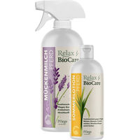 Produktbild von Relax BioCare Bio Fliegenspray Bundle Mückenmilch und Sommerlotion 1500ml