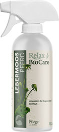 Produktbild von Relax BioCare Bio Lebermoos zur Fellpflege für Pferde